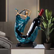 红酒架摆件欧式创意现代简约葡萄酒瓶架子家居，客厅酒柜吧台装饰品