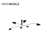 法国进口Serge Mouille SIX-ARM现代简约别墅客厅餐厅金属吸顶灯
