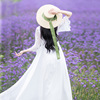 棉麻记气质高级感白色，连衣裙女2023夏装法式复古绝美雪纺仙女裙子