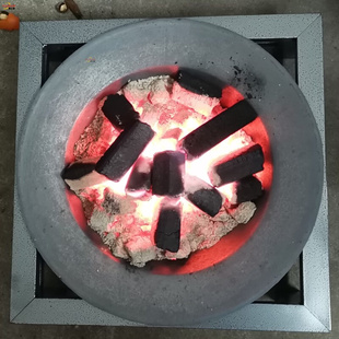 冬季室内家用炭火盆农村老式烤火炉取暖炉铁架火盆木炭烧烤架取暖
