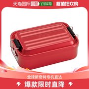 日本直邮skater斯凯达保温提锅大容量便当盒，铝制红色600ml