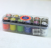 大自在720-12水粉画颜料12色水粉画颜料盒装15ml美术颜料绘画用品