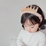 儿童宝宝周岁女孩生日头饰，公主发箍帽拍照氛围，感道具女童2岁