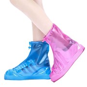 雨鞋套男女户外下雨天旅游便携式水鞋套防L滑加厚底防雨防水鞋套