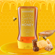新西兰进口double bee纯正天然蜂蜜野花蜜百花液体蜜500g