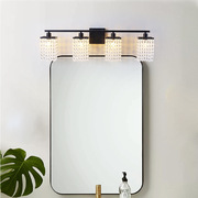 水晶镜前灯 北欧现代简约款壁画镜柜化妆间浴室卫生间梳妆台灯具