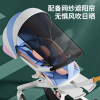 遛娃神器可坐可平躺双向一键折叠高景观轻便出行宝宝高端婴儿推车
