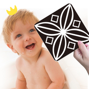 黑白卡片早教婴儿，视觉激发闪卡新生，0-3个月1岁宝宝彩色益智玩具
