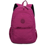 女士休闲旅行包双肩包旅行学生运动大容量尼龙背包初中生书包