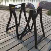 古筝架子手提式古筝支架实木琴架便携式人字A型通用支架古筝