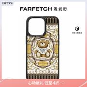 Moschino女士莫斯奇诺 iPhone 13 Pro Teddy Bear 印花手机壳