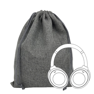 头戴式耳机收纳袋加大布袋超大耳机袋超大耳机包适用索尼XM4XM5等