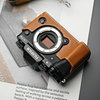 MrStone富士XT5相机皮套适用X-T5保护套底座相机包真皮手柄配件壳