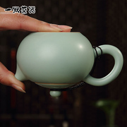 高档奢华汝窑冰裂功夫茶具套装家用高端陶瓷茶壶盖碗茶杯整套