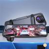 行车记录仪双镜头高清红外夜视停车监控流媒体后视镜倒车影像
