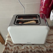 美的灵感多功能烤面包机，家用片早餐机烤吐司机全自动多士炉土司片