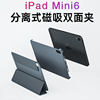 适用ipadmini6保护壳磁吸分离8.3寸苹果ipadpro保护套air54旋转平板，壳2022款11寸带笔槽迷你超薄全包mini7