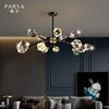 帕莎灯饰全铜轻奢客厅水晶，吊灯现代简约餐厅卧室，北欧大气高档灯具