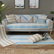 高档沙发垫亚麻布 棉麻 家用防滑四季通用布艺简约现代客厅组合垫