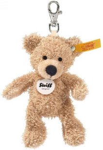 steiff钥匙圈fynn泰迪熊，德国进口小泰迪熊钥匙扣生日礼物