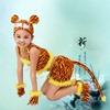 儿童小老虎演出服幼儿园男孩小花猫表演服女孩卡通波斯猫舞蹈服装