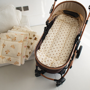 婴儿推车垫子四季通用宝宝可水洗专用推车棉垫躺垫坐垫遛娃神器
