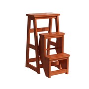 家用实木梯子凳两用凳子多功能楼梯椅子折叠登R高凳简易二步踏步