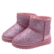 女童雪地靴2023冬季防滑软底，棉靴儿童雪地靴，宝宝鞋短靴子潮鞋