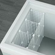 冰柜冷藏置物架内部分层架多层隔断板网格栏分隔板里面的隔层框