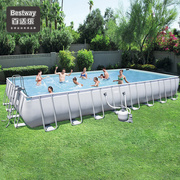 Bestway支架游泳池家用成人大型儿童宝宝泳池戏水池养鱼池水池