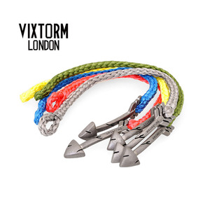 VIXTORM手链，原创复古设计 阿波罗之箭手绳手工金属箭头饰品