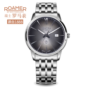 瑞士罗马表ROAMER信心纤薄系列ETA2892机芯全自动机械表男士手表