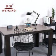 磨砂学生桌布黄灰纯色书桌写字台pvc茶几桌垫ins办公桌布哑光桌垫