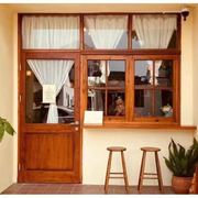 实木玻璃门推拉门日式格子门，定制店铺门，厨房卧室隔断对开门折叠门