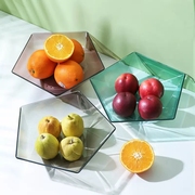 创意水果盘家用客厅茶几果盘五角盘子糖果零食摆放盘水果篮水果盆