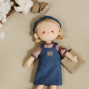雪朴朴星座娃娃女孩手工diy材料包关节可动缝纫布偶玩偶制作礼物