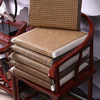 夏季坐垫凉垫双面可定制沙发座垫办公室实木办公椅厚凉席椅垫防滑