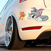 猫和老鼠车贴汽车贴纸车身，门个性创意可爱贴画，遮挡划痕遮盖装饰贴