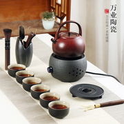 陶瓷煮茶壶电陶炉套装，家用提梁煮茶器养生花茶，电热烧水煮茶壶茶具