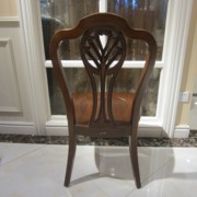 销hg989美式餐椅美式纯实木餐椅美式木面餐椅，简美餐椅木面木头厂