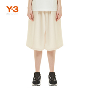 Y-3/Y3山本耀司时尚短裤女士侧条纹休闲直筒五分裤子潮流HG6118
