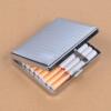 烟盒20支装 男士超薄金属不锈铁烟盒 创意防压防潮香於盒生日礼物