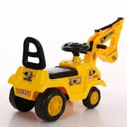 手动挖掘机玩具可坐人可a骑e滑行挖挖土机工程车老定制