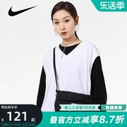 Nike耐克女包春秋休闲包单肩包时尚运动斜挎包CW9300-010