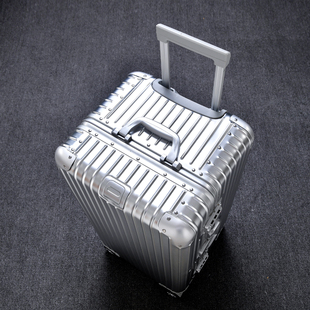 全铝镁合金拉杆箱万向轮金属行李箱，运动版32寸男超大30旅行箱女36