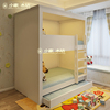定制美式儿童床创意儿童城堡，床双层房子床个性，简约子母上下铺木床