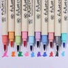 韩酷823软头彩色毛笔，套装儿童绘画手账美术水，彩笔秀丽笔软笔套装