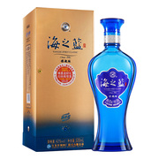 洋河海之蓝42度520ml*1瓶单瓶装(单瓶装)绵柔型口感浓香型白酒