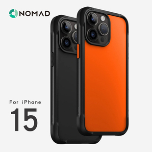 美国nomad适用iphone15promax手机壳防摔运动苹果15pro保护套，户外防震magsafe磁吸保护壳潮牌