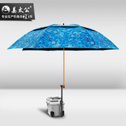 姜太公万向钓鱼伞2.2米防雨2.4大钓伞加厚防晒雨伞折叠防风遮阳伞